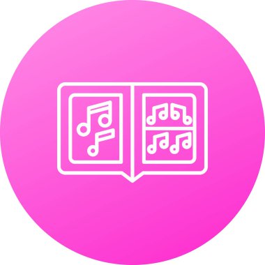 Kitap. Web simgesi basit illüstrasyon