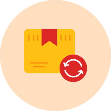 Web simgesini geri getir, vektör illüstrasyonu