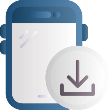 Cep telefonu. Basit simge