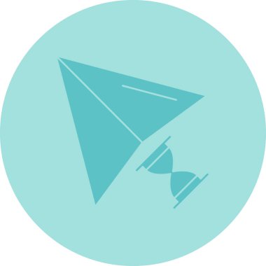 Pusula. Web simgesi basit illüstrasyon