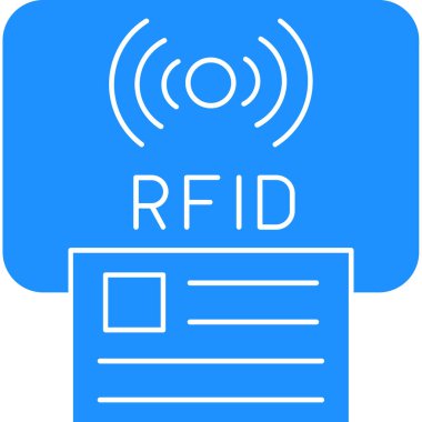 dijital biçim simgesi, basit vektör illüstrasyonu