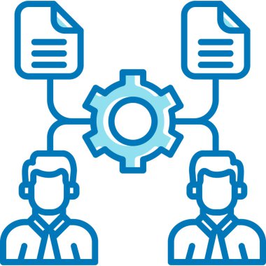 İş yönetimi. Basit resimleme