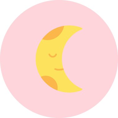 Ayın vektör simgesi