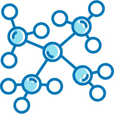 düz biçimli ağ bağlantısı simgesi