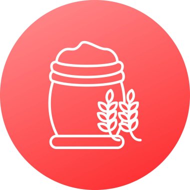 Gıda simgesi tasarımının vektör illüstrasyonu