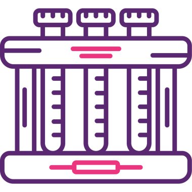 Bina. Web simgesi basit illüstrasyon