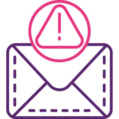 posta simgesi, vektör illüstrasyonu