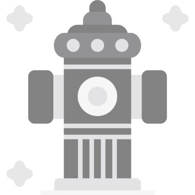 büyük robot, vektör, illüstrasyon, simge, beyaz arkaplan