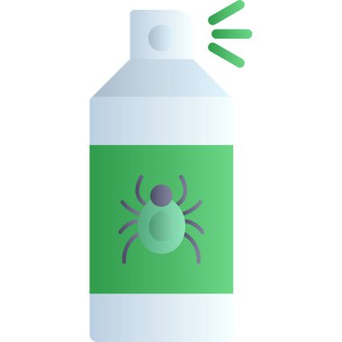 Sprey simgesi, vektör illüstrasyonu