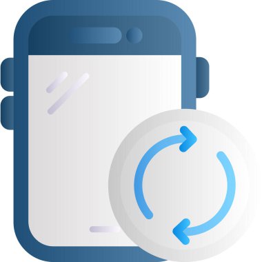 Herhangi bir web tasarımı için izole edilmiş saat simgesi