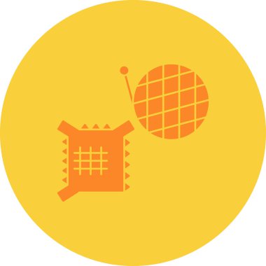 Modern bir simgenin vektör illüstrasyonu