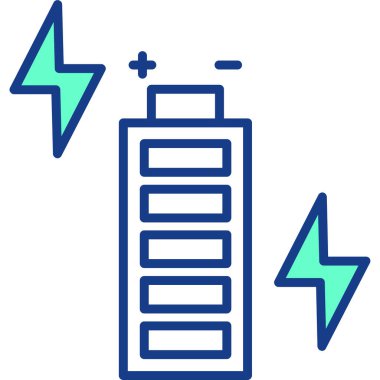pil vektör illüstrasyonu