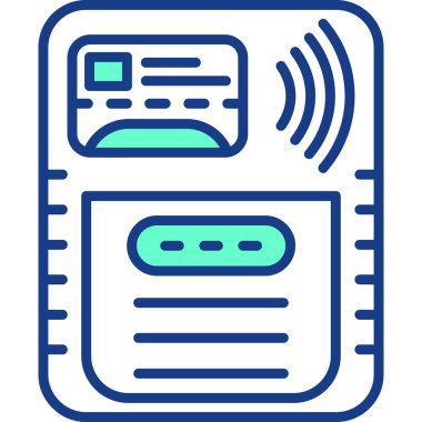 Kitap. Web simgesi basit illüstrasyon