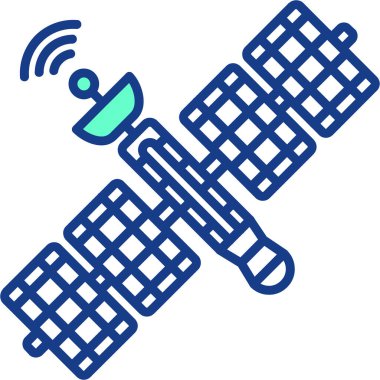 Modern bir simgenin vektör illüstrasyonu