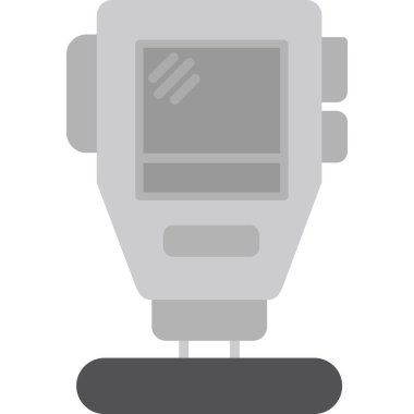 Robotun düz vektör simgesi