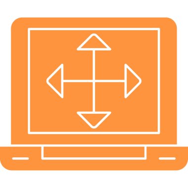 Seo simgesinin vektör illüstrasyonu