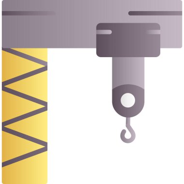 inşaat araçları simgesi, vektör illüstrasyon tasarımı