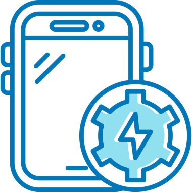 Telefon simgesi vektör illüstrasyonu