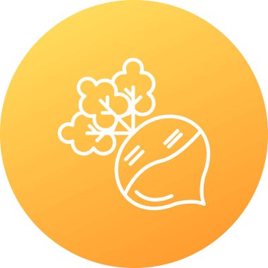 Gıda simgesinin vektör illüstrasyonu