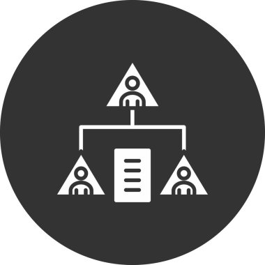 İnsan simgesinin vektör illüstrasyonu