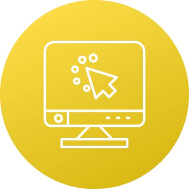 vektör izleyici simgesi illüstrasyonu