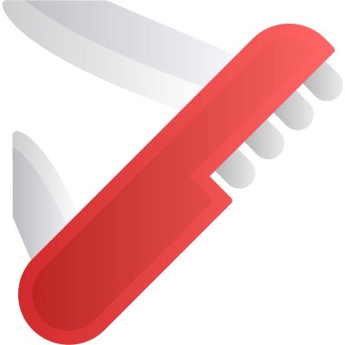 çapraz bıçak simgesi, izometrik 3 boyutlu