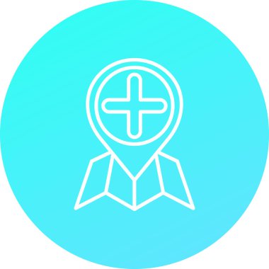 Vektör Konumu Ico, vektör illüstrasyonu