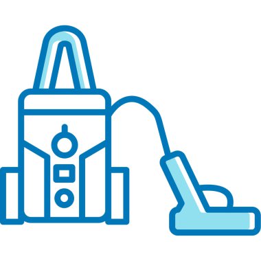 Elektrikli süpürge vektör çizim