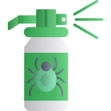 Sprey. Web simgesi basit illüstrasyon