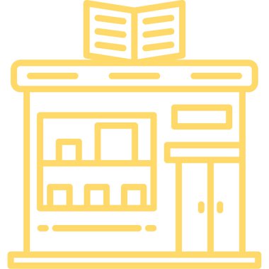 Kitap kitaplığı simgesi