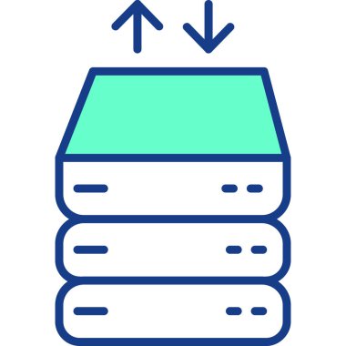 Kitap. Web simgesi basit illüstrasyon