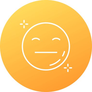 emoji. Web simgesi basit illüstrasyon