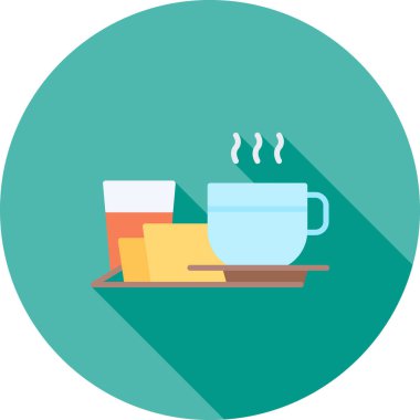 kahve fincanı vektör simgesi