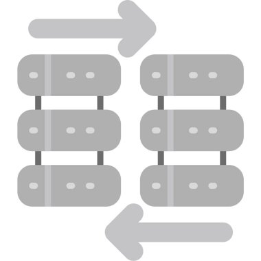 Bir beyaz ve siyah renk simgelerinin vektör çizimi.