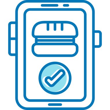 - Telefon. Web simgesi basit tasarım