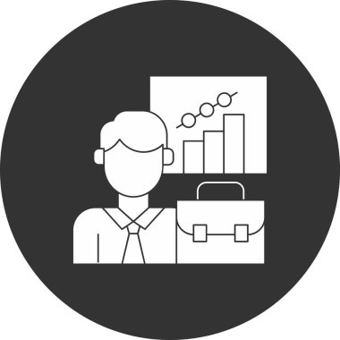 Basit vektör illüstrasyon simgesi