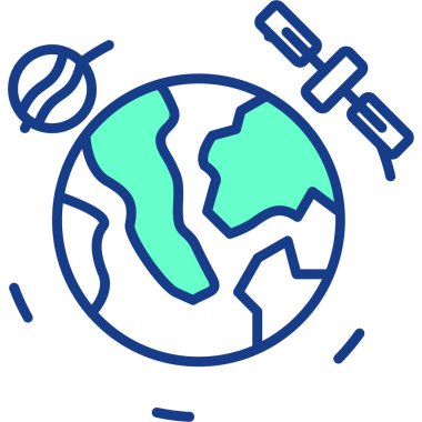 Dünya gezegeni ikonu