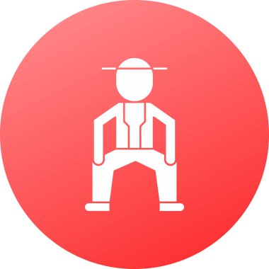 eşsiz mühendis vektör çizgisi simgesi