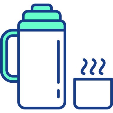 Kahve fincanı. Basit tasarım