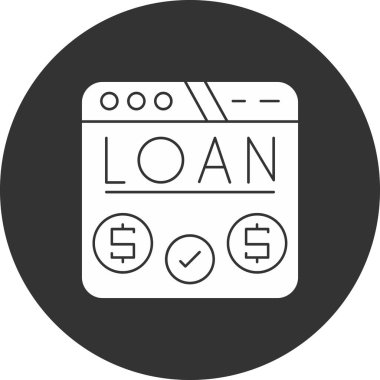 Kredi simgesi vektörü beyaz arkaplanda izole edildi, logo konsepti kredi işareti ve şeffaf