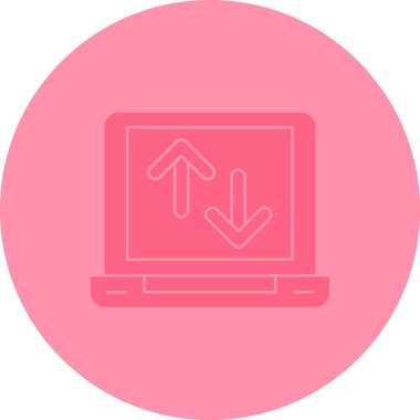 Arrow vektör simgesi illüstrasyonu