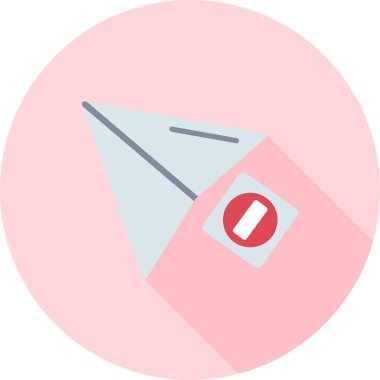 Zarf. Web simgesi basit illüstrasyon