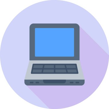 Bilgisayar bilgisayarı. Web simgesi basit tasarım