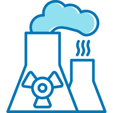 Fabrika fabrikası. Basit simge