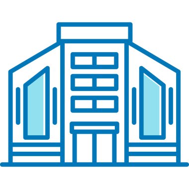 mimari yapı evi simgesi - taslak biçimi