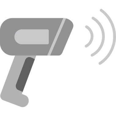 Düz stil CCTV kamera simgesi