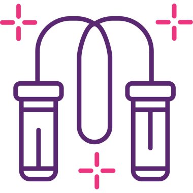 Modern bir simgenin vektör illüstrasyonu