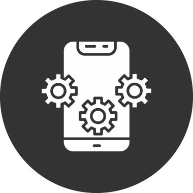 cep telefonu vektör simgesi