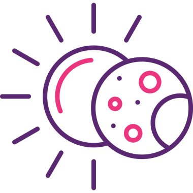 güneş web simgesi basit tasarım