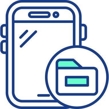 mobil ödeme simgesi vektör çizimi